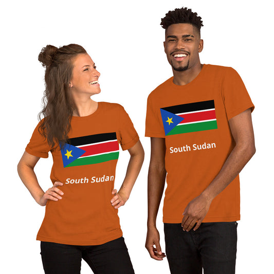 South Sudan flag Unisex t-shirt