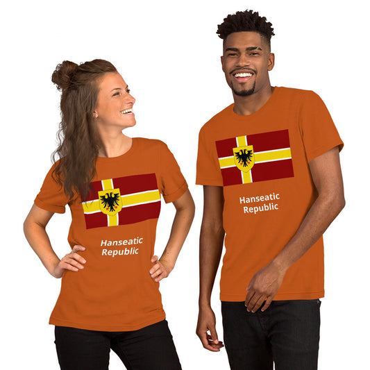 Hanseatic Republic flag Unisex t-shirt