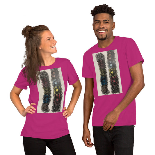Abstract Resist Unisex t-shirt