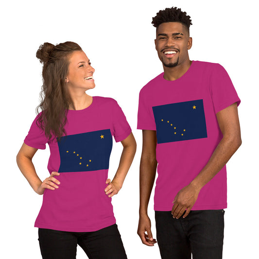 Alaska flag Unisex t-shirt