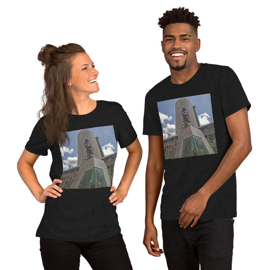 Kenya Statue Unisex t-shirt