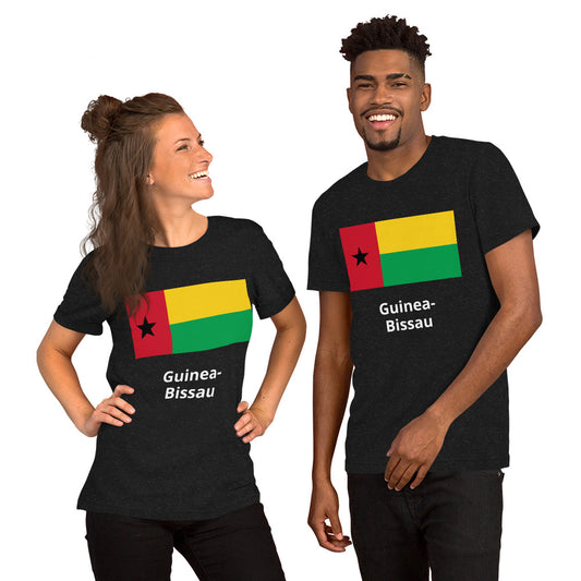 Guinea-Bissau flag lUnisex t-shirt
