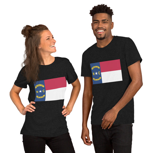 North Carolina flag Unisex t-shirt