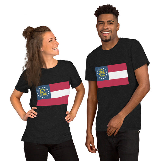 Georgia flag Unisex t-shirt