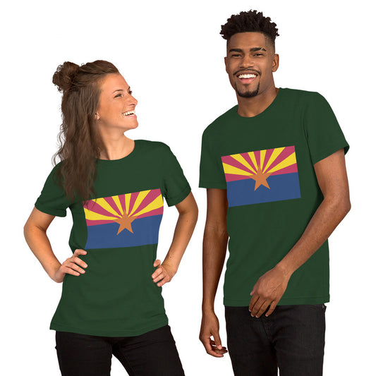 Arizona flag Unisex t-shirt
