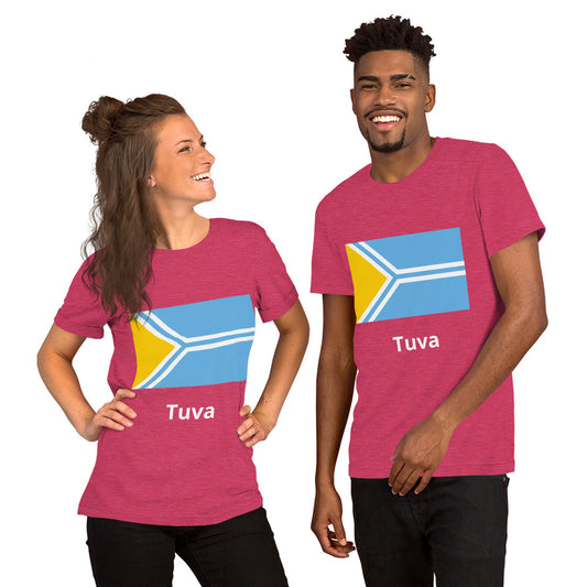 Tuva flag Unisex t-shirt