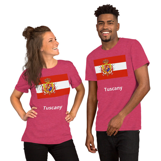 Tuscany flag Unisex t-shirt