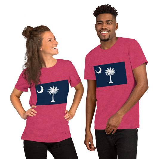 South Carolina flag Unisex t-shirt