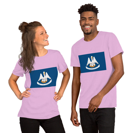 Louisiana flag Unisex t-shirt