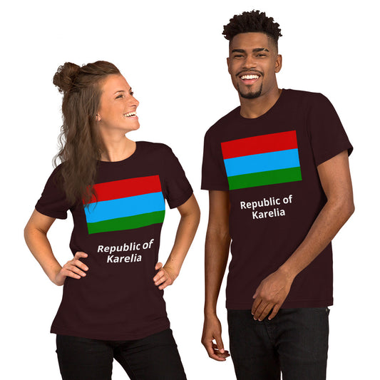 Republic of Karelia flag Unisex t-shirt