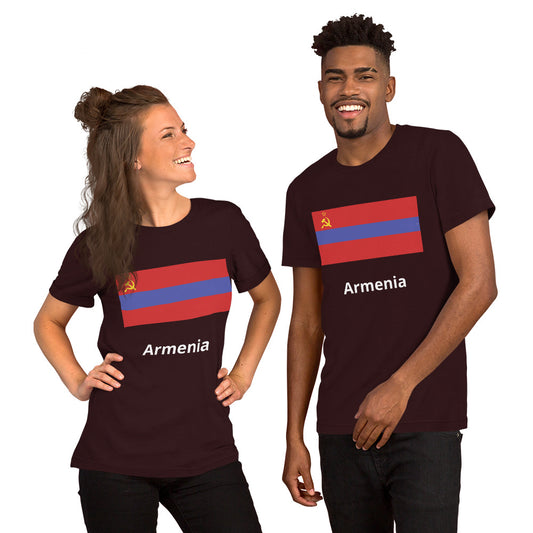 Armenia flag Unisex t-shirt