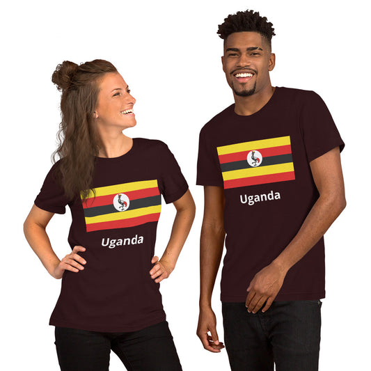 Uganda flag Unisex t-shirt