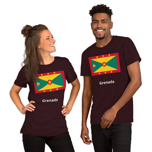 Grenada flag Unisex t-shirt