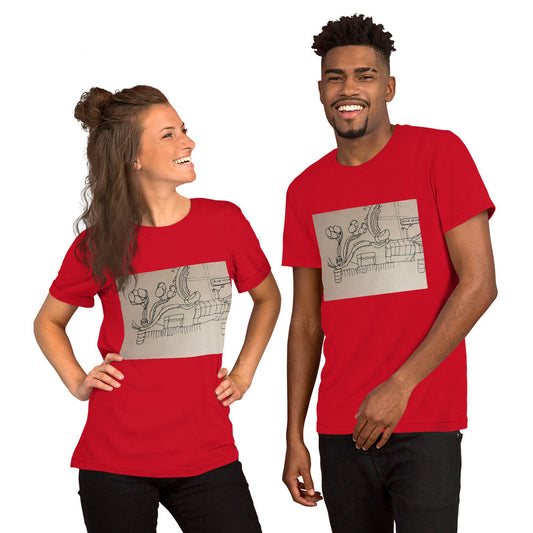 Carnival Drawing Unisex t-shirt