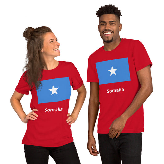 Somalia flag Unisex t-shirt