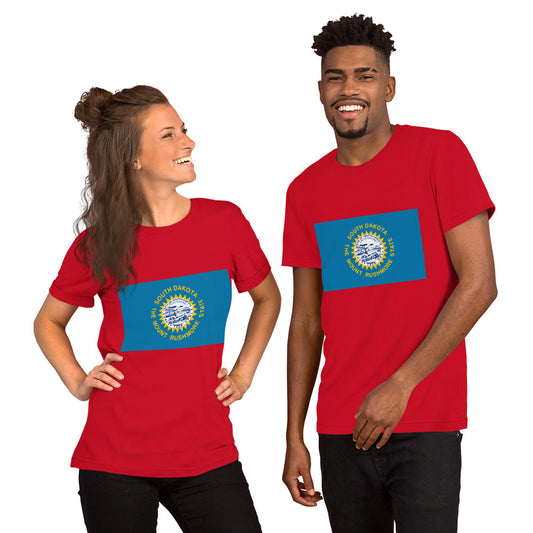 South Dakota flag Unisex t-shirt
