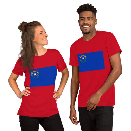 Nevada flag Unisex t-shirt