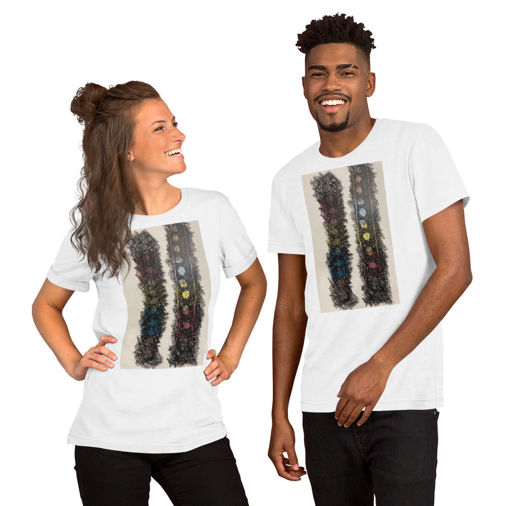 Abstract Resist Unisex t-shirt