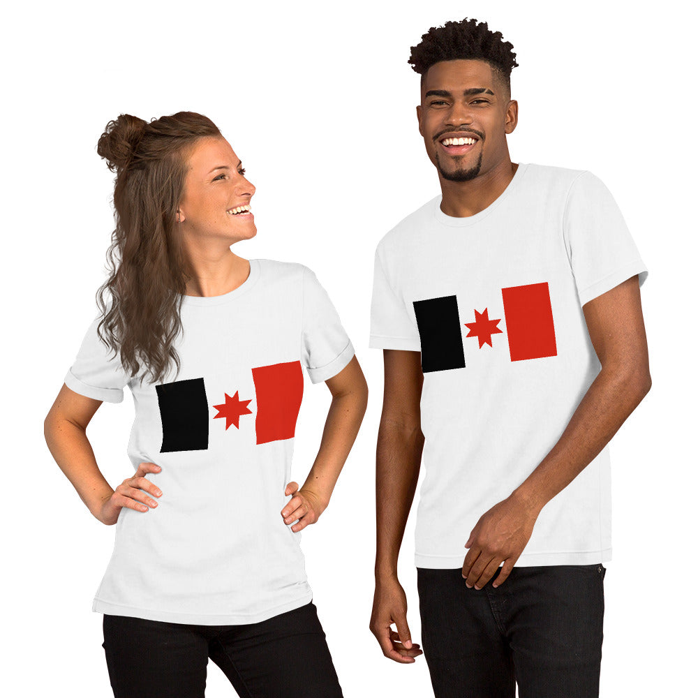 Udmurtia flag Unisex t-shirt