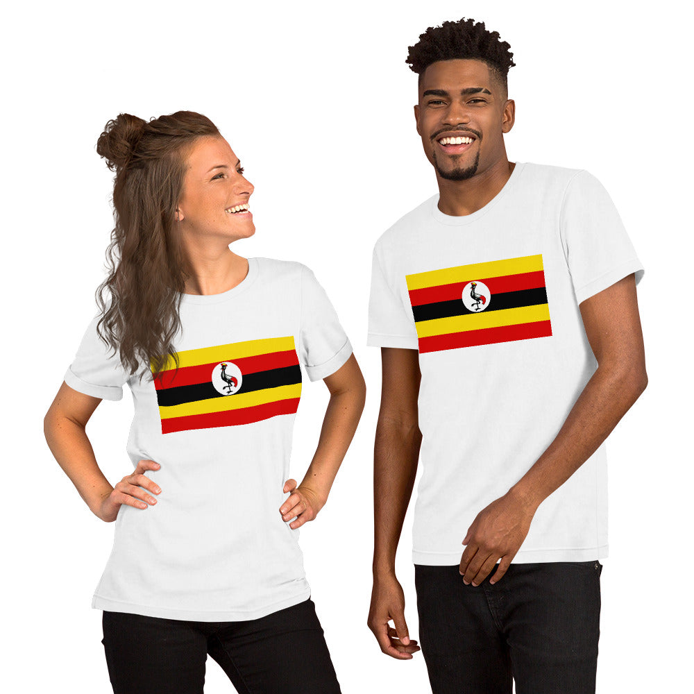 Uganda flag Unisex t-shirt