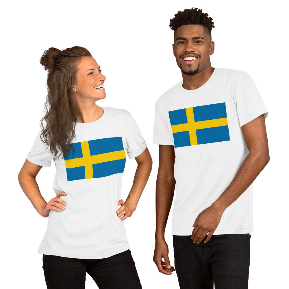 Sweden flag Unisex t-shirt