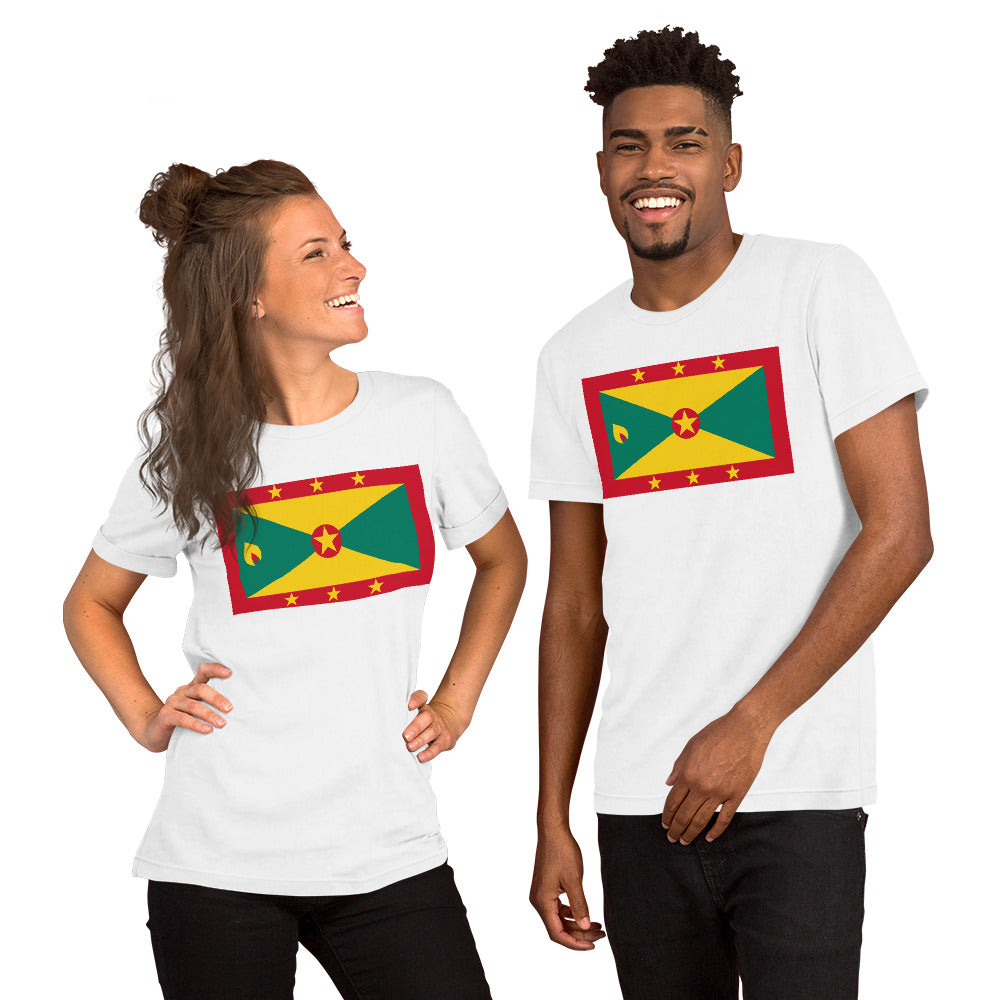 Grenada flag Unisex t-shirt