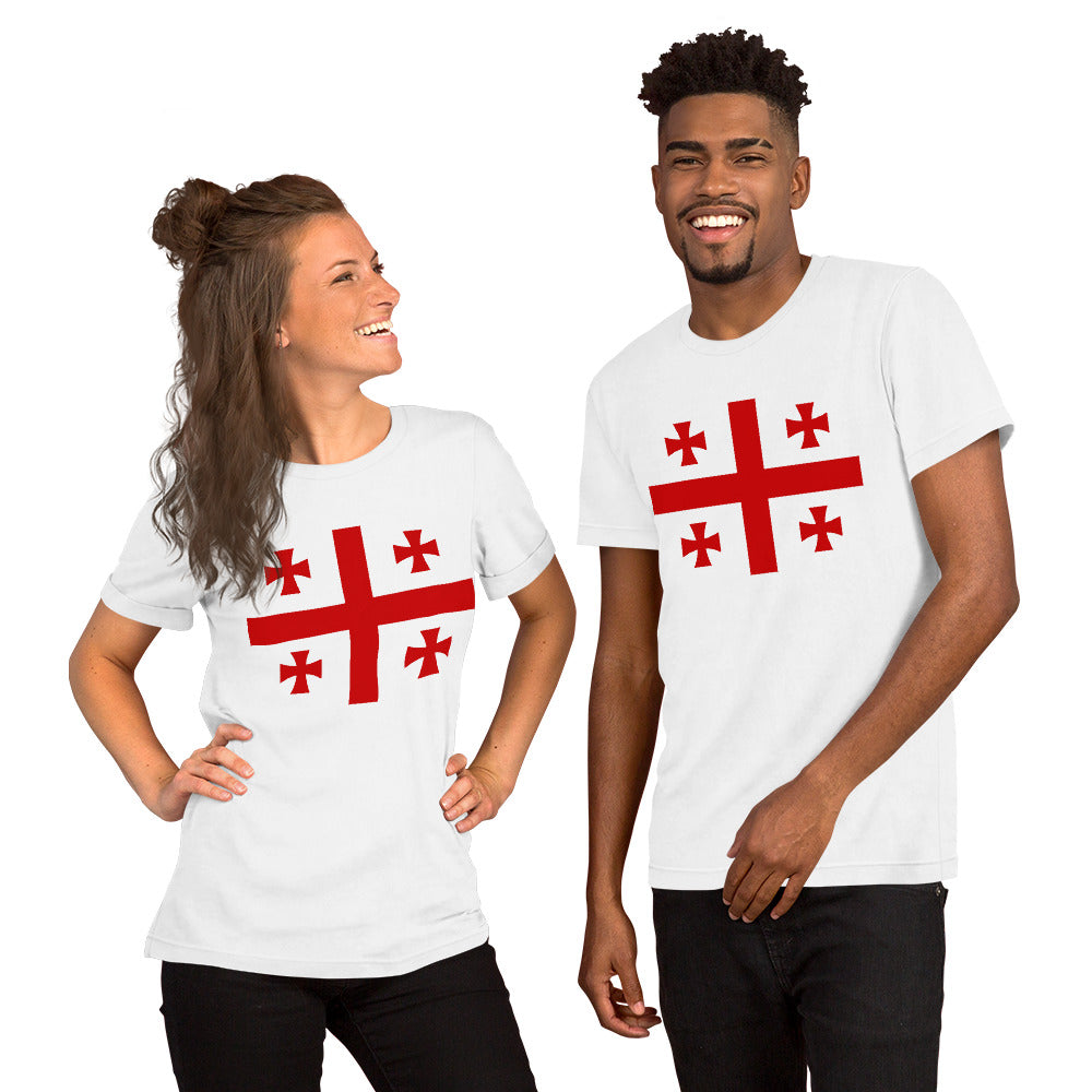 Georgia flag Unisex t-shirt