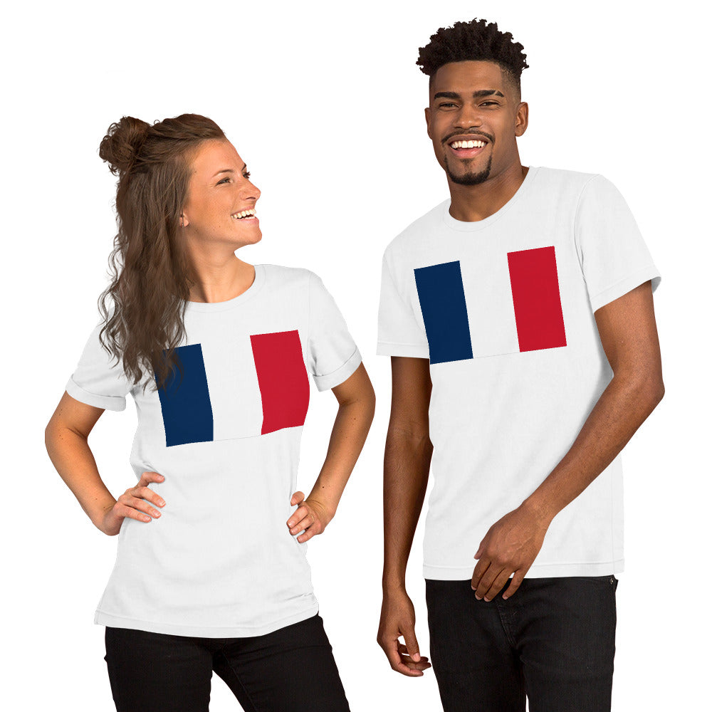 France flag Unisex t-shirt
