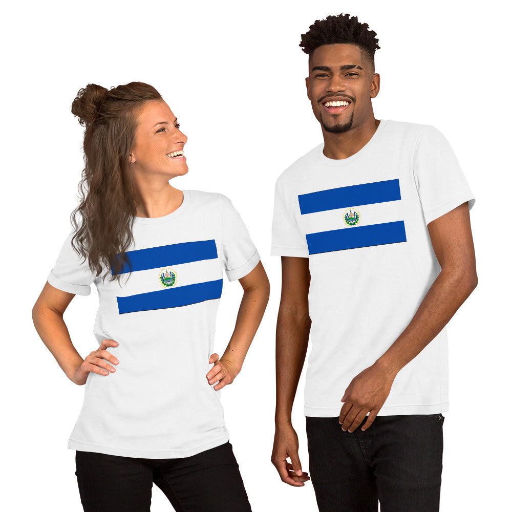 El Salvador flag Unisex t-shirt
