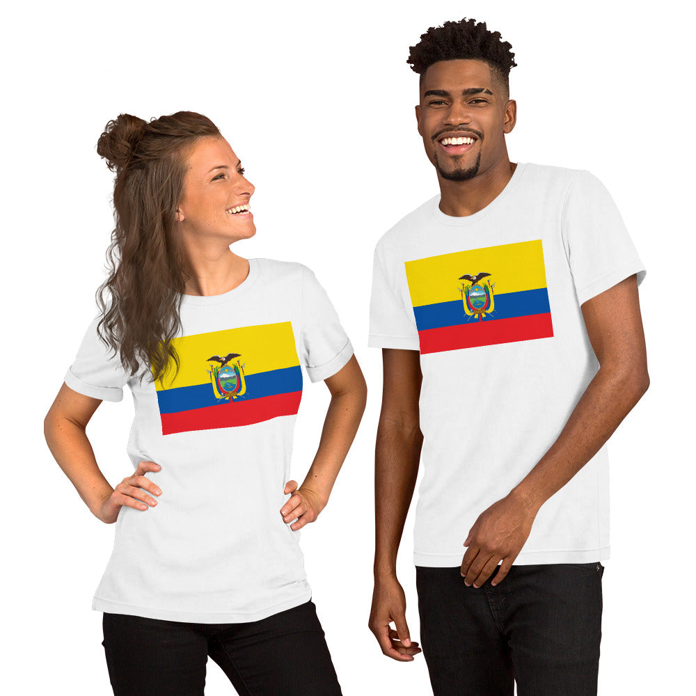 Ecuador flag Unisex t-shirt
