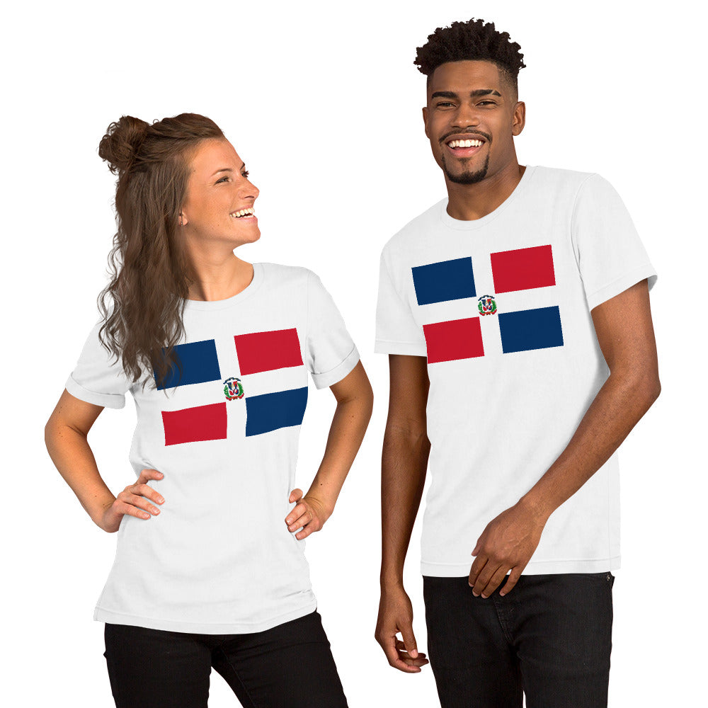 Dominican Republic flag Unisex t-shirt
