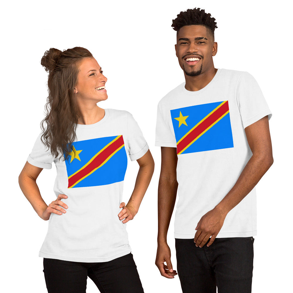Congo flag Unisex t-shirt