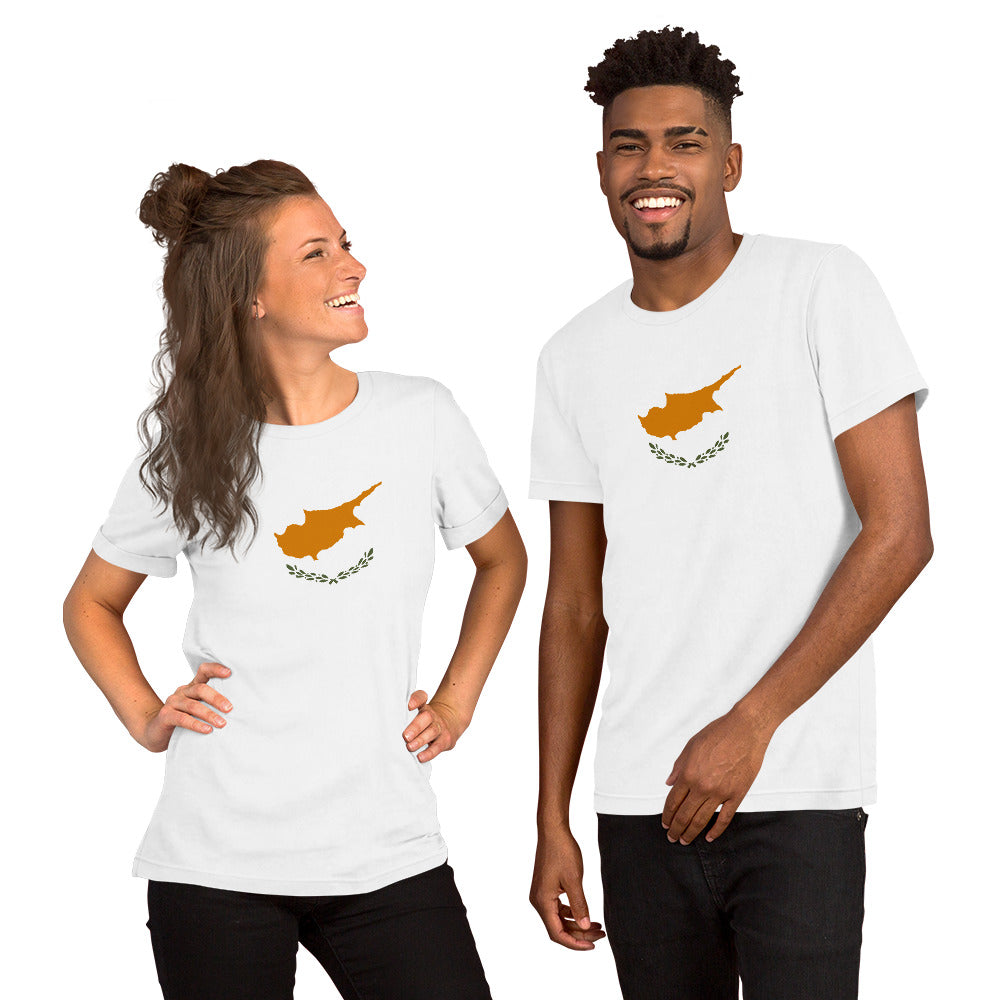 Cyprus flag Unisex t-shirt