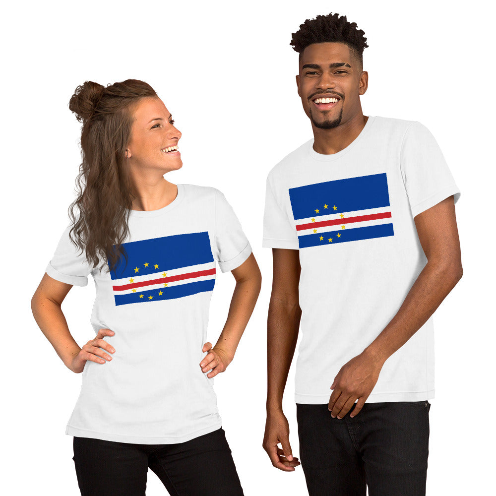 Cabo Verde flag Unisex t-shirt