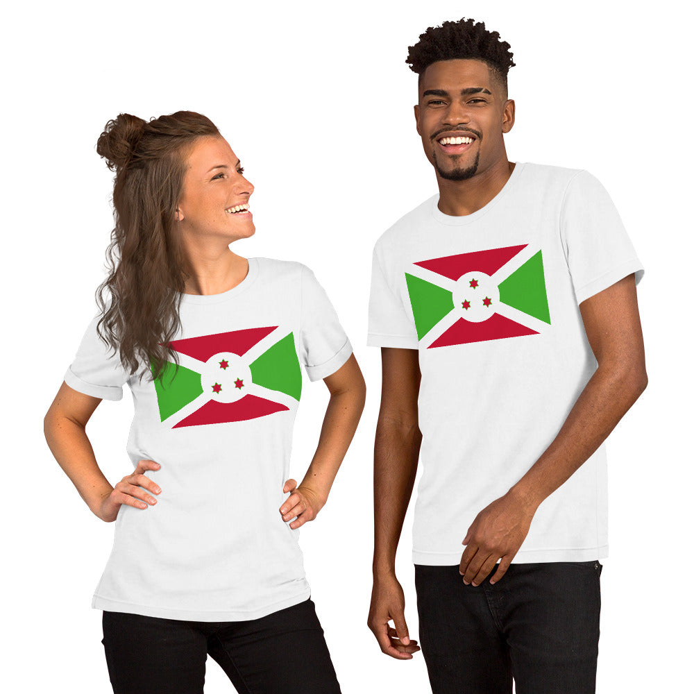 Burundi flag Unisex t-shirt