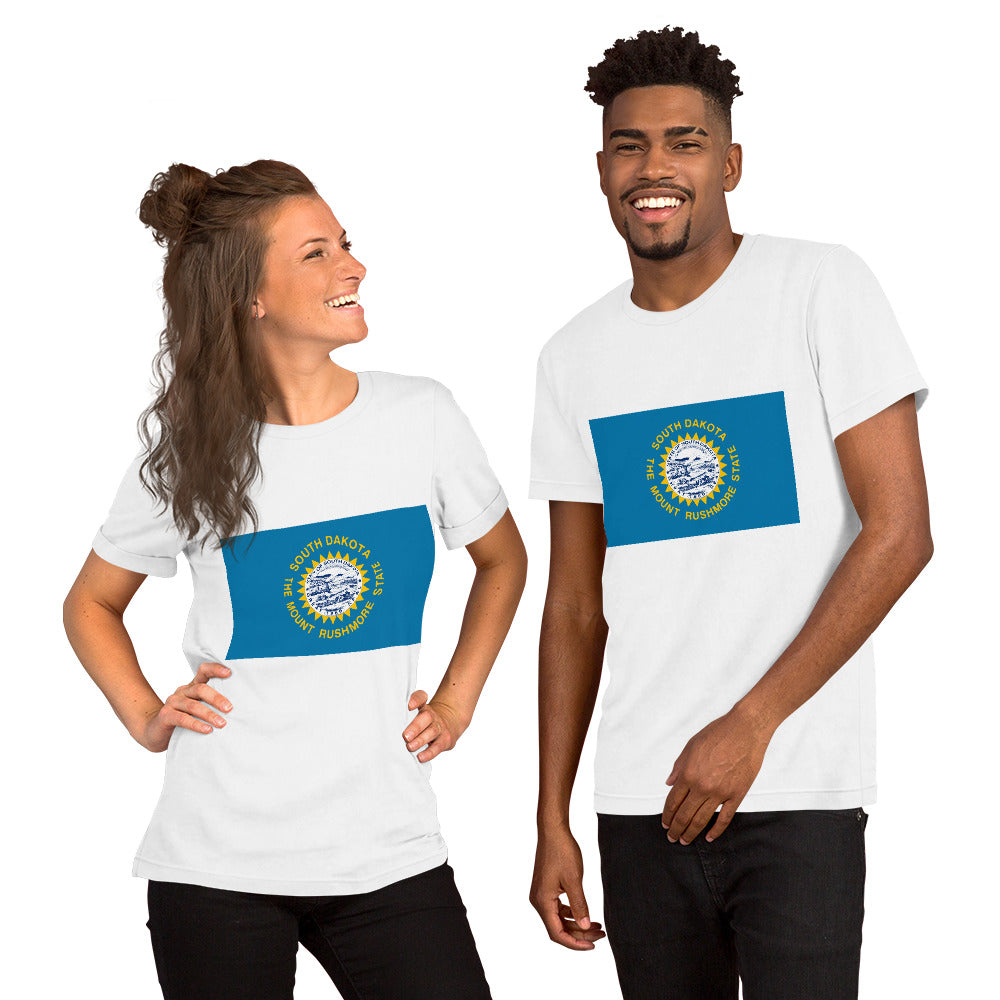 South Dakota flag Unisex t-shirt