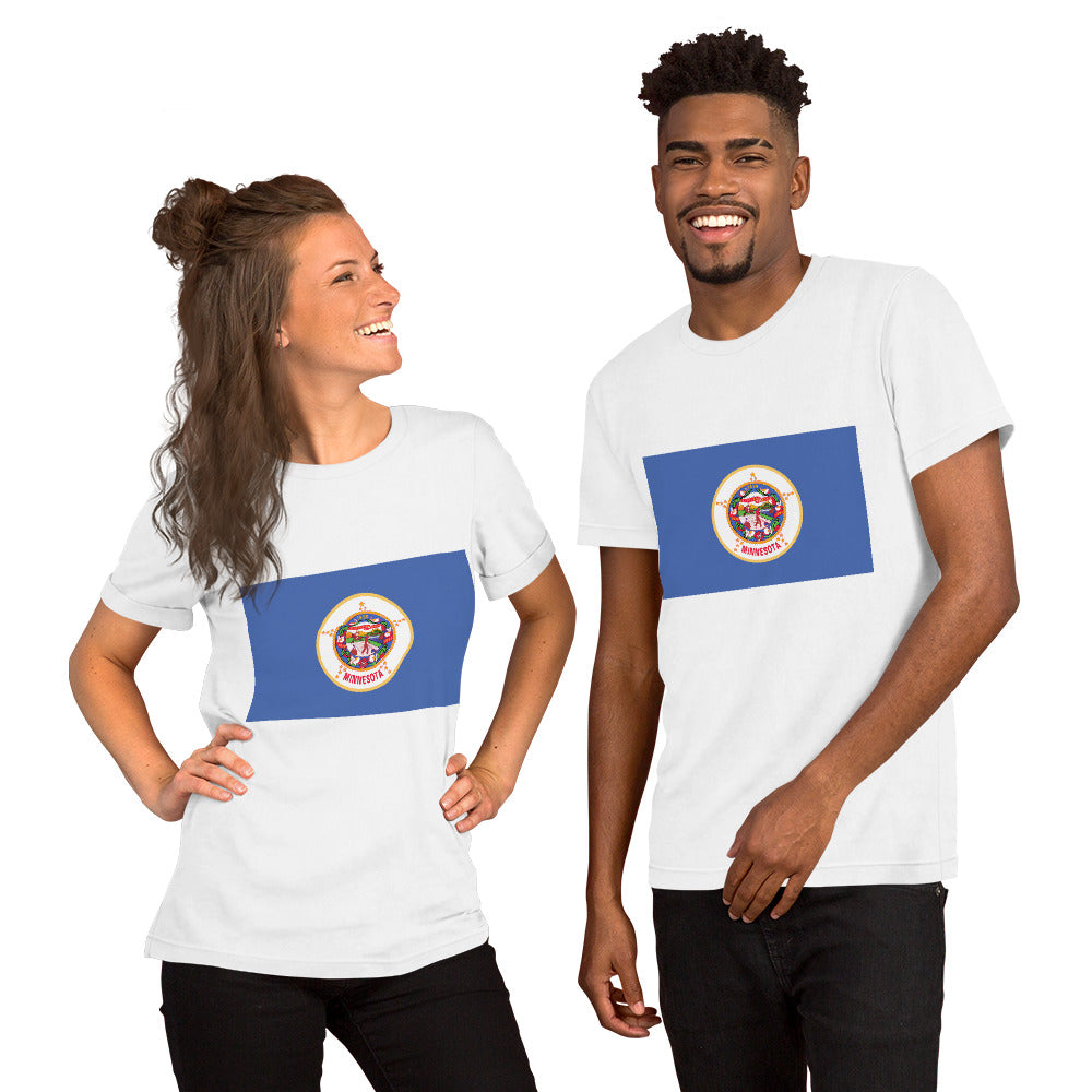 Minnesota flag Unisex t-shirt