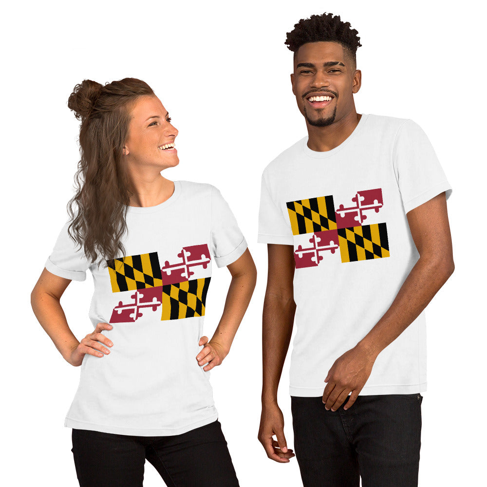 Maryland flag Unisex t-shirt