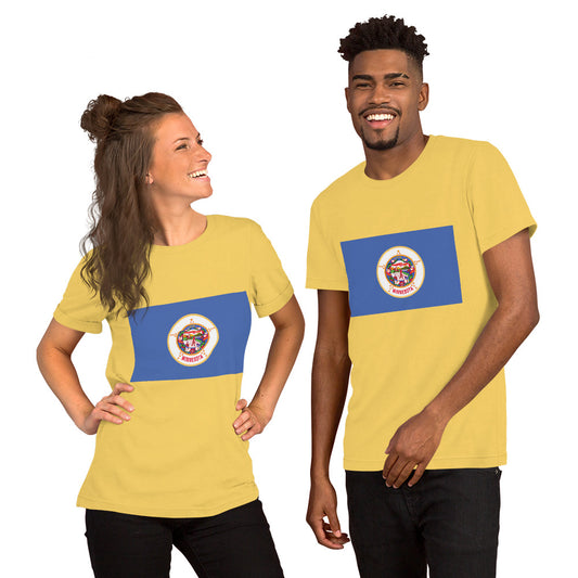Minnesota flag Unisex t-shirt