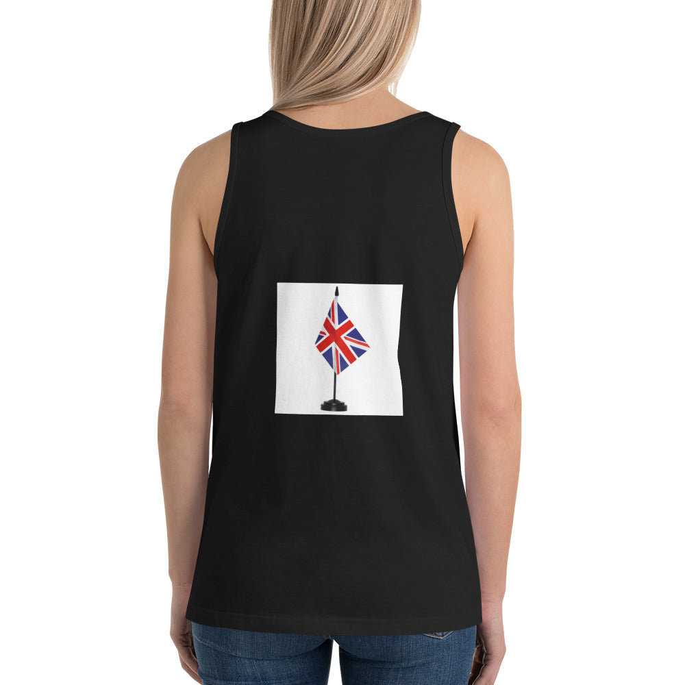 Photo Union Jack Unisex Tank Top
