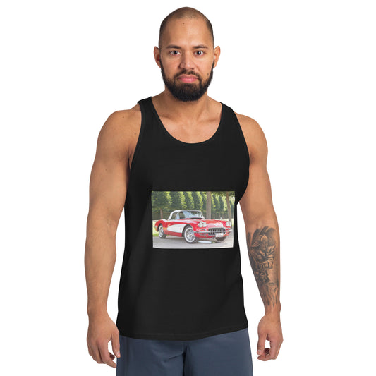 Photo Classic Car Unisex Tank Top