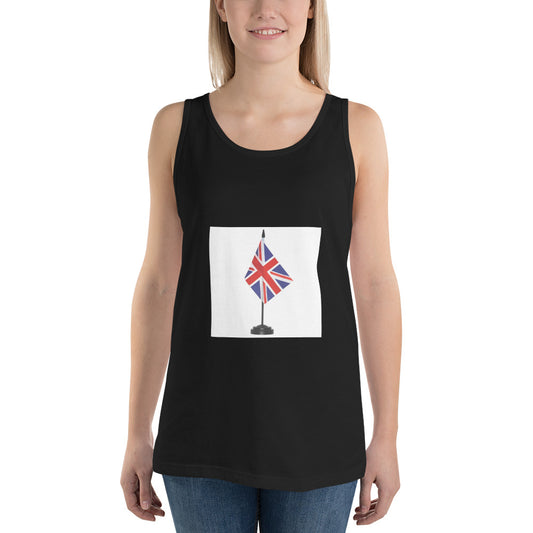 Photo Union Jack Unisex Tank Top