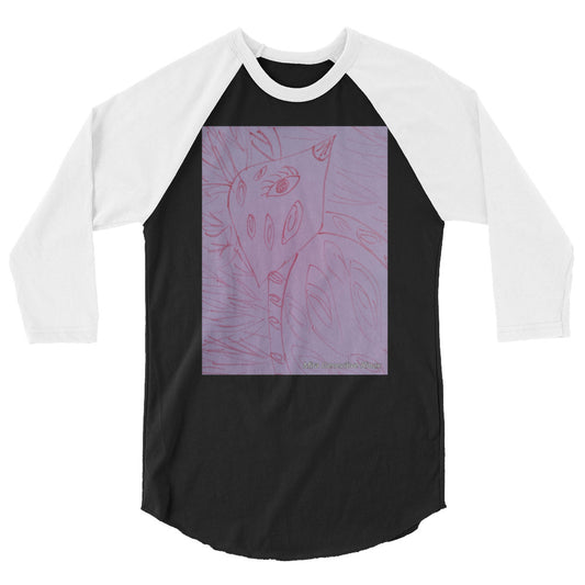 78 Genevieve 3/4 sleeve raglan shirt