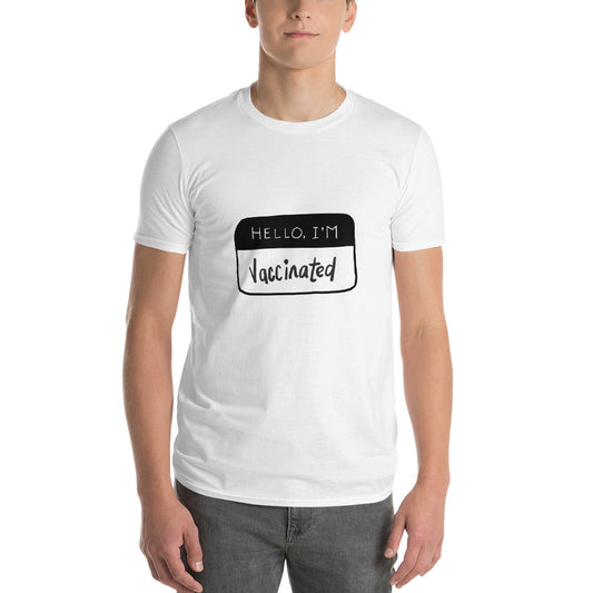 Photo Hello Vaccinated Short-Sleeve T-Shirt