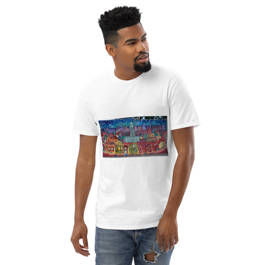 Lincoln Mural Photo Short-Sleeve T-Shirt