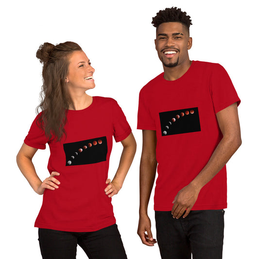 Photo lunar eclipse Unisex t-shirt