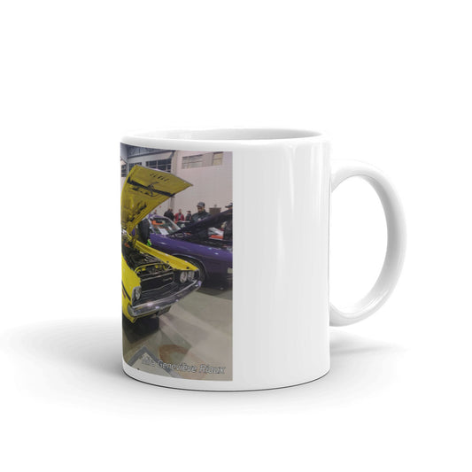 71 Genevieve White glossy mug