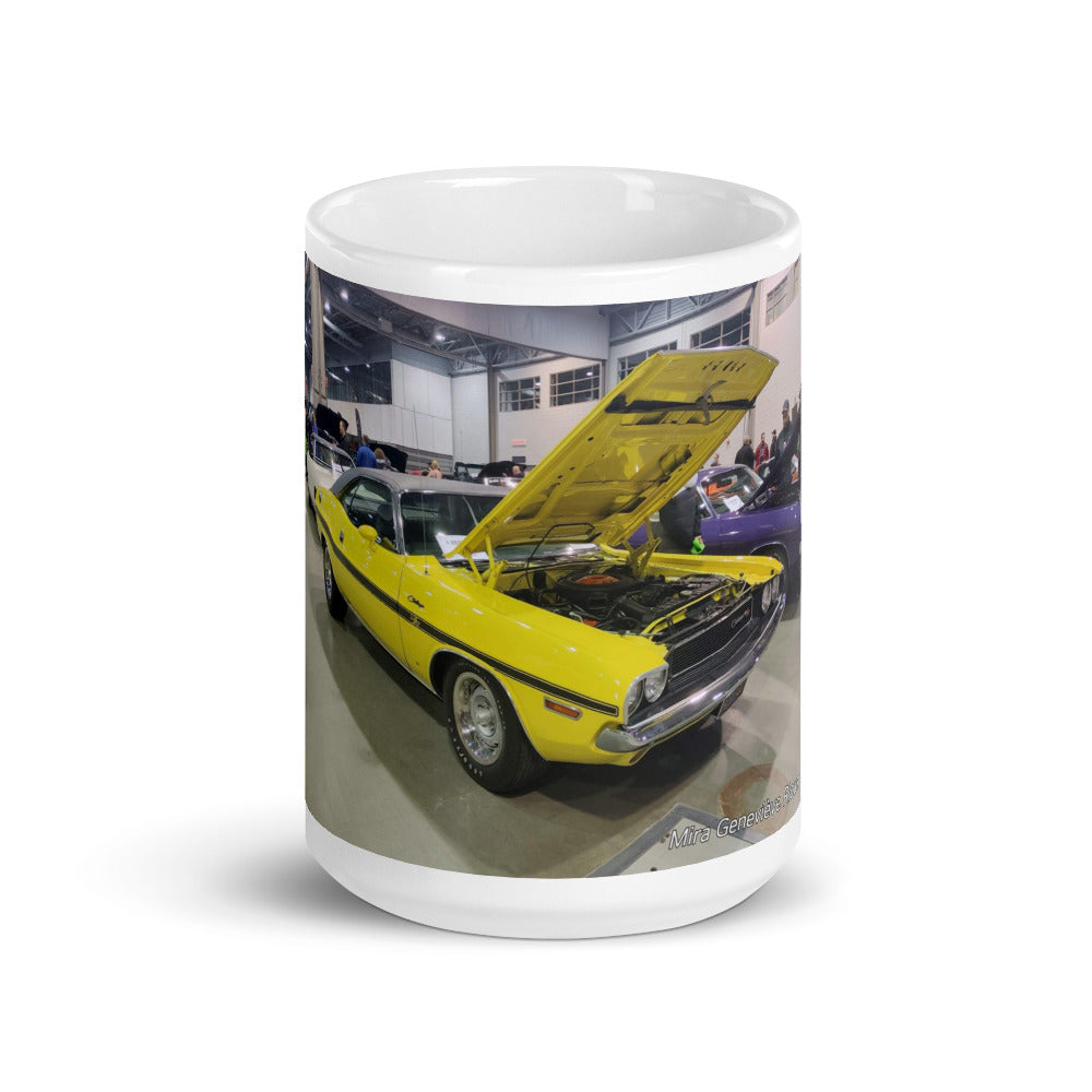 71 Genevieve White glossy mug