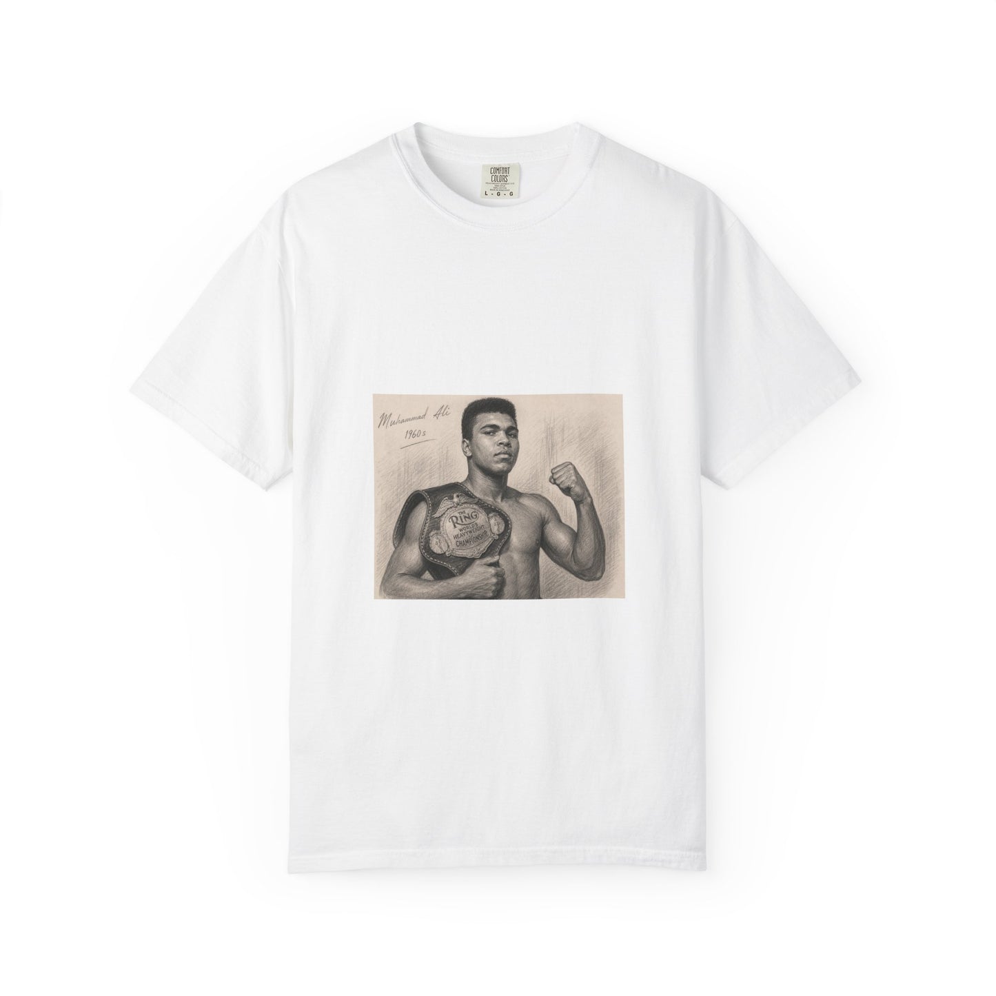 Muhammad Ali Unisex Garment-Dyed T-shirt