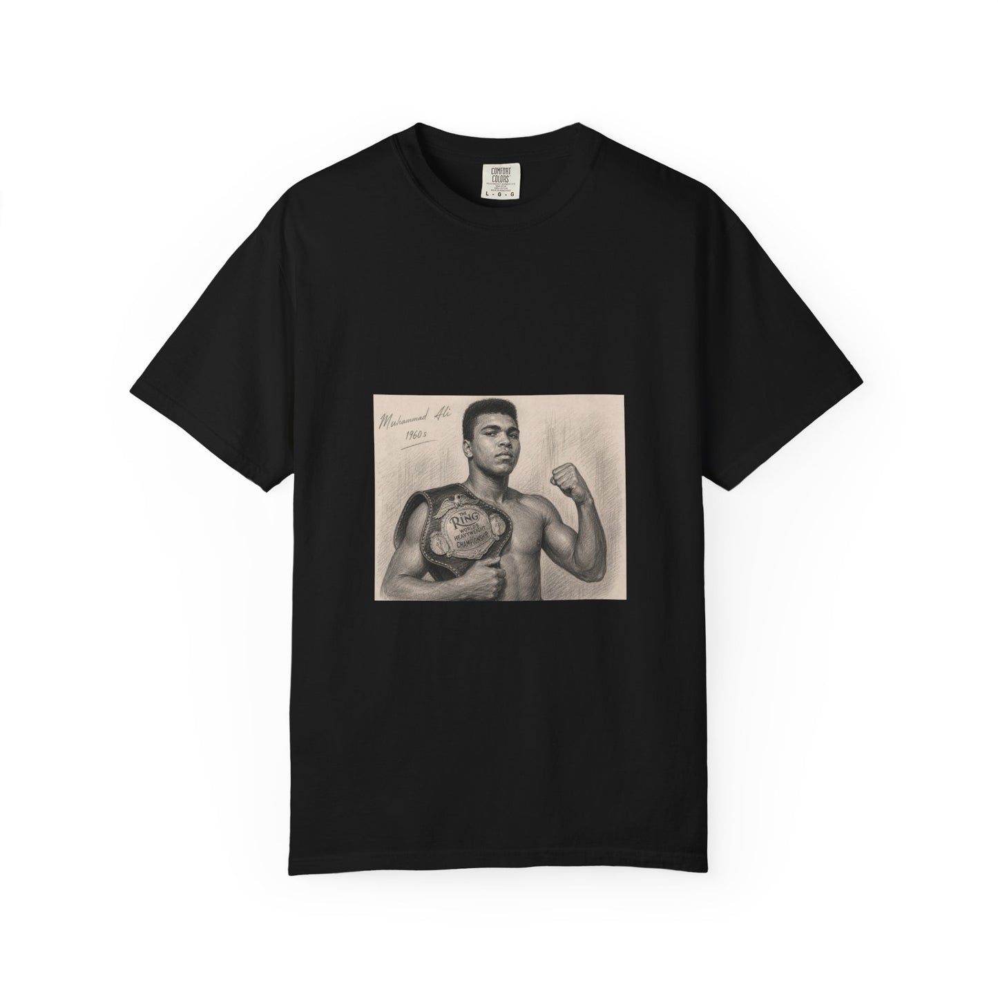 Muhammad Ali Unisex Garment-Dyed T-shirt